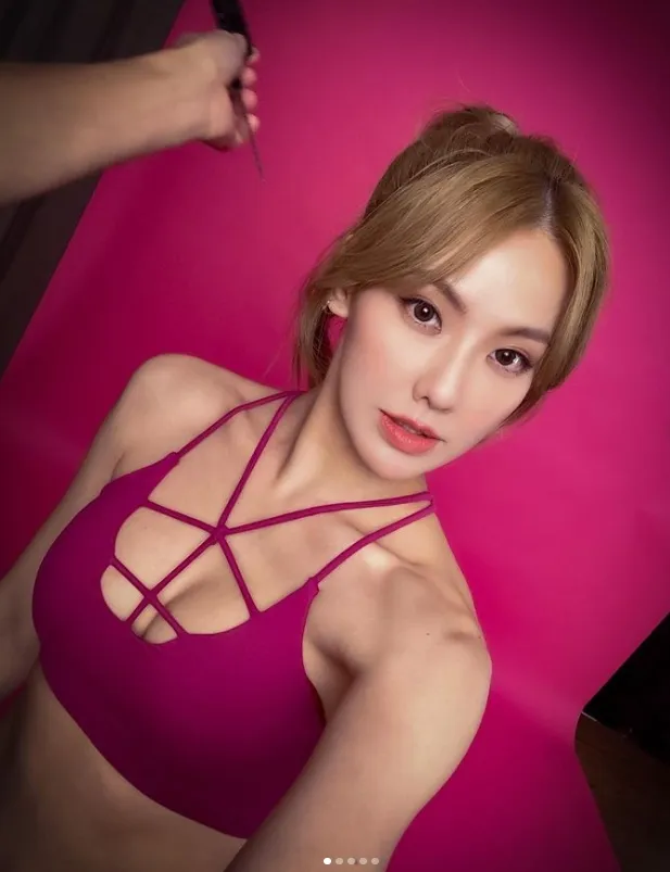 劉雨柔身材性感，談性事也不避諱。引自劉雨柔IG