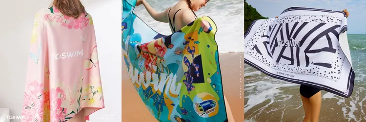 玩水必備的速乾浴巾，不僅速乾且防曬係數高達UPF50+。業者提供