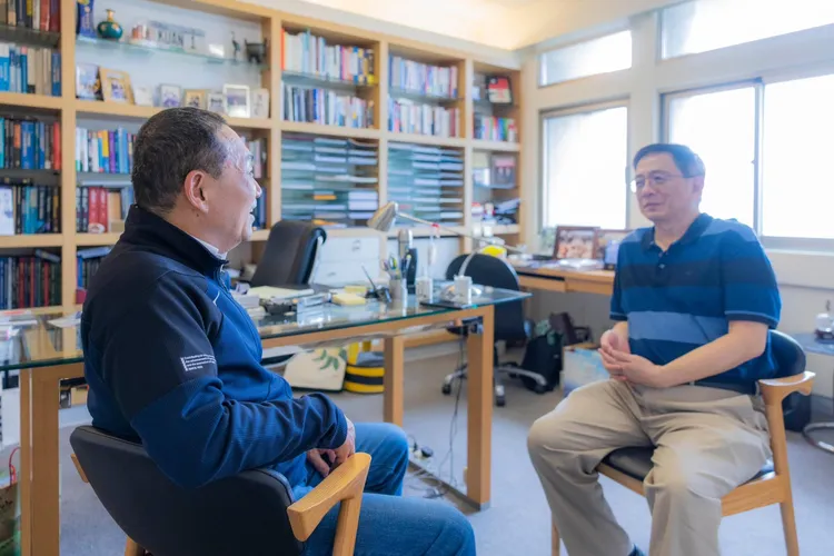 侯友宜拜會管中閔。翻攝侯友宜臉書