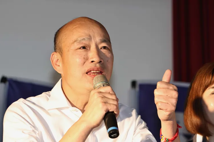 高雄市前市長韓國瑜。資料照，施昂強攝