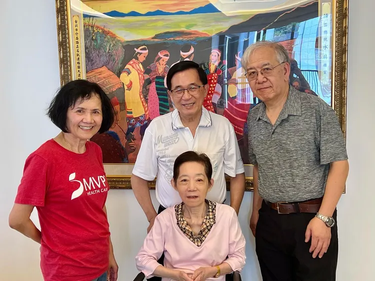 邱毅表示，扁妻吳淑珍被稱為「皇帝娘」。翻攝自陳水扁臉書