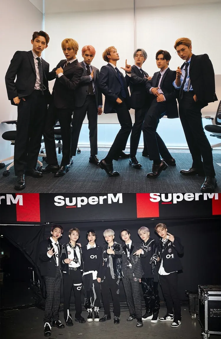 Lucas親筆信中只表示要退出NCT、威神V（上圖），但沒提到SuperM。翻攝Lucas、SuperM IG