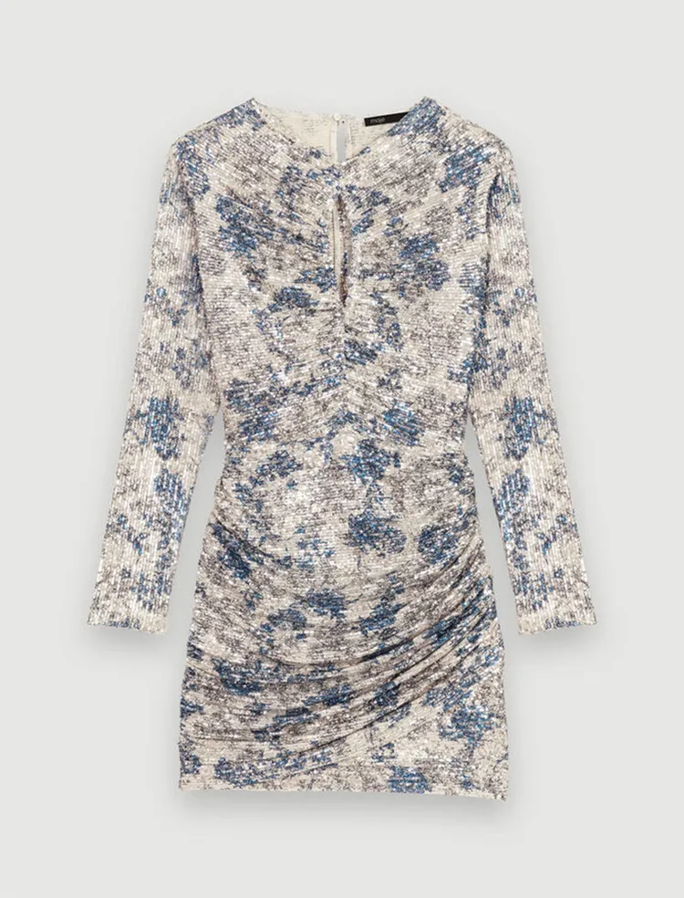 亮片連身洋裝，1萬6790元。品牌提供