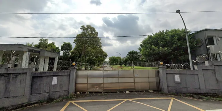 國防部電展室外觀。翻攝google map
