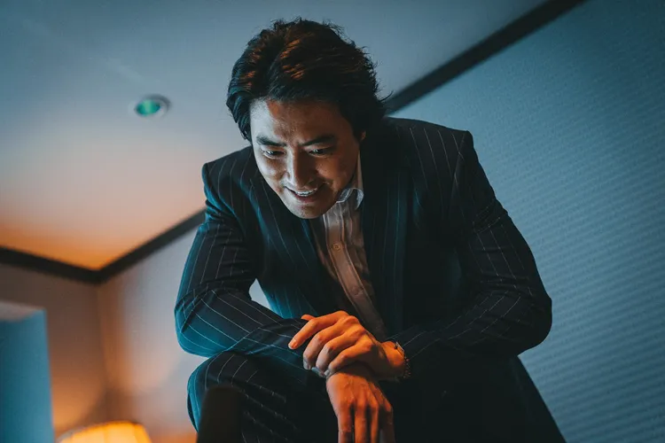 李浚赫為演出《犯罪都市3》吃胖20公斤。車庫娛樂提供