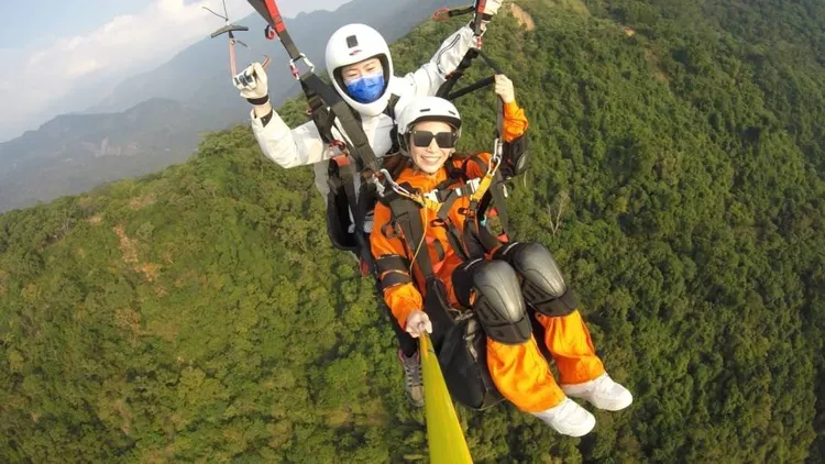 屏東高樹皆豪及三地門賽嘉飛行場是全國最優秀的飛行傘場地。屏縣府提供
