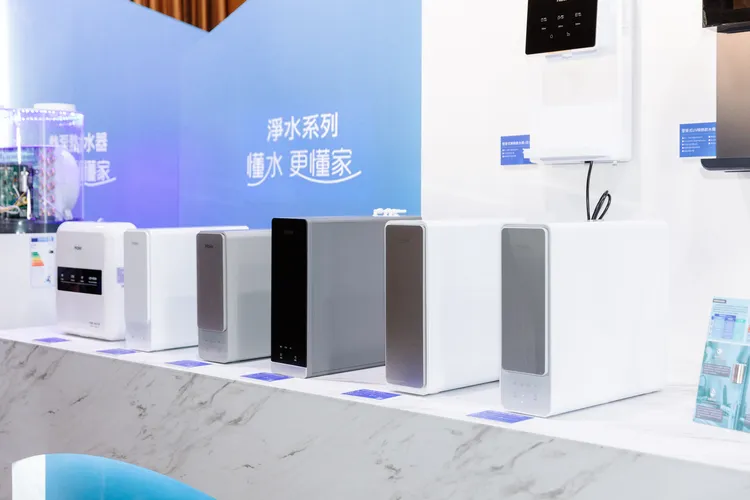 淨水系列主打同級最大供水量，並搭配多項智能設計。業者提供