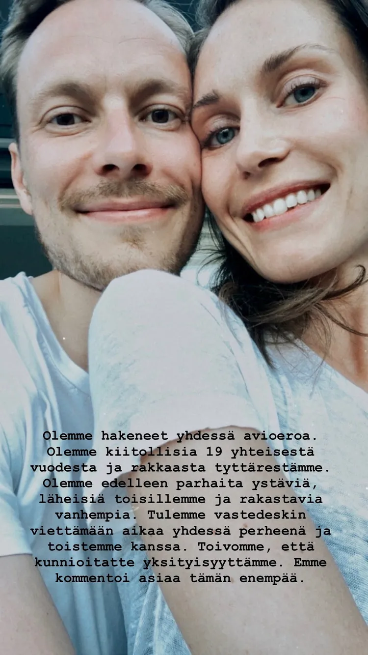 馬林10日宣布與丈夫申請離婚。路透社