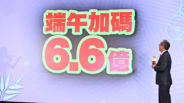 今年4款遊戲加碼總金額新台幣6.6億元。莊宗達攝