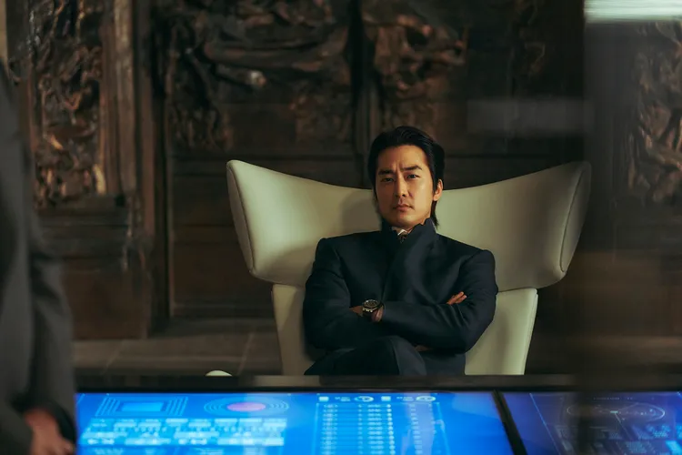 宋承憲在《末日騎士》挑戰演反派，讓觀眾恨之入骨。Netflix提供