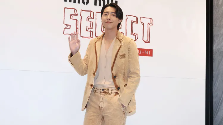 男星蔡凡熙表示李瑜美是他在《魷魚》裡最喜歡的女星，下個月即將赴韓的他，更開玩笑說如果和女神聊得起來的話，或許可以找機會一起吃個飯。莊宗達攝