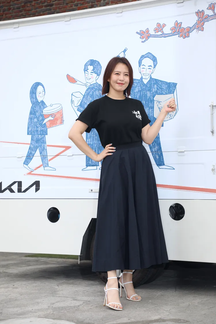 劉品言被稱讚人緣好。彭欣偉攝