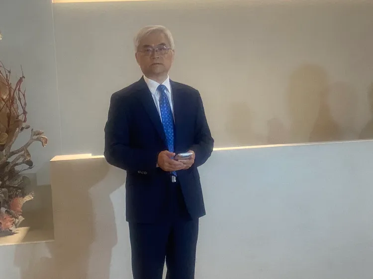 連雲建設法律代表、律師江肇欽指稱地主指控不實相當痛心，若真有疑慮建議地主直接提告。陳揚盛攝