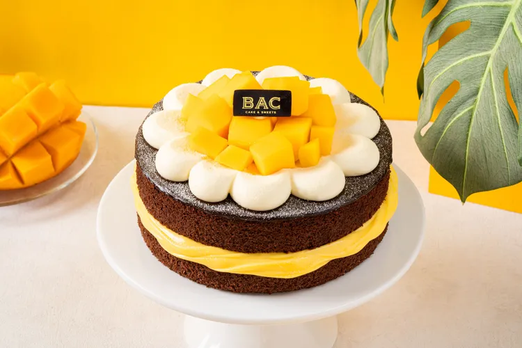 BAC「百鑲鮮芒果蛋糕」。業者提供