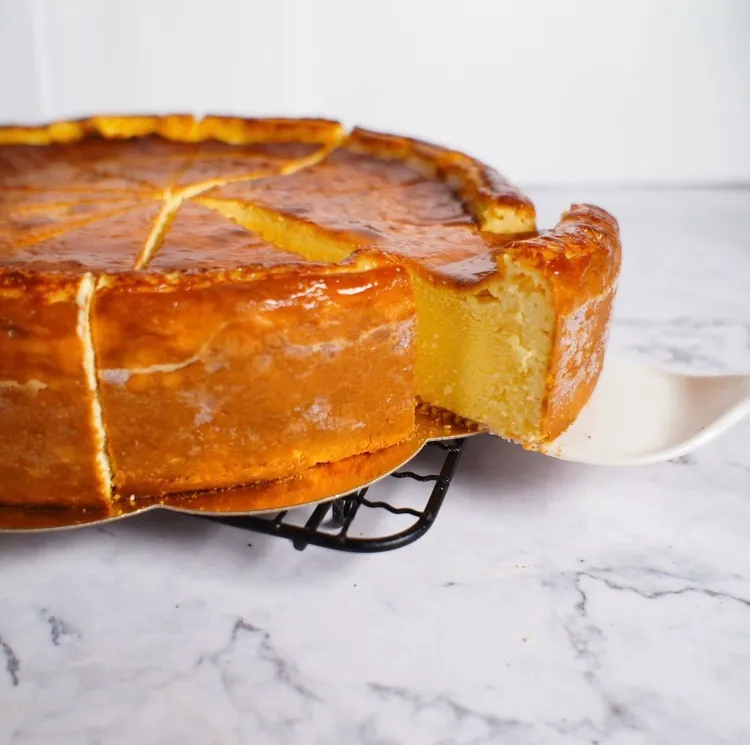 乳酪蛋糕迷最愛的口感紮實濃郁的巴斯克蛋糕