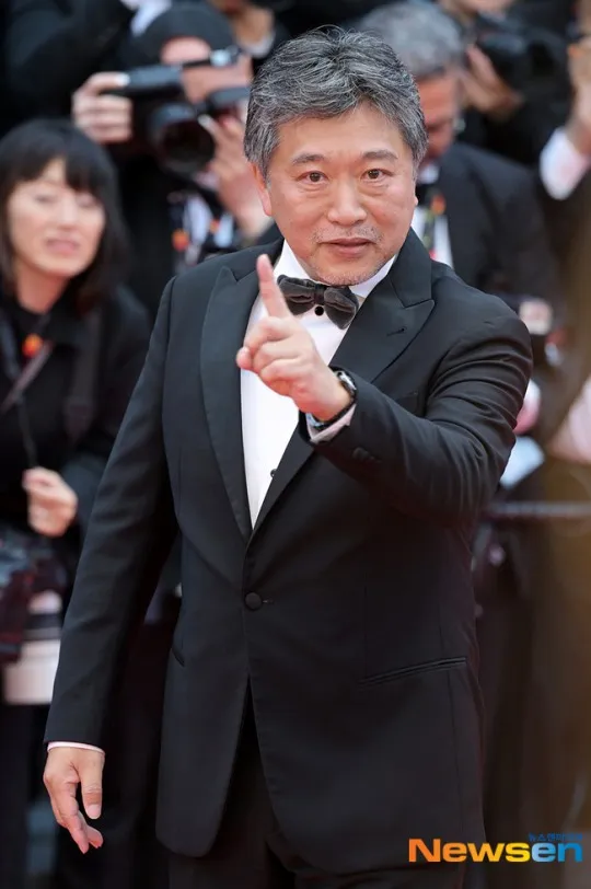 是枝裕和睽違5年，有望以《怪物》再奪金棕櫚獎。翻攝Newsen