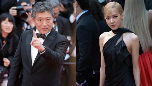 坎城影展|Rosé露背裝踏紅毯力挺 是枝裕和《怪物》首映掌聲炸裂9分半