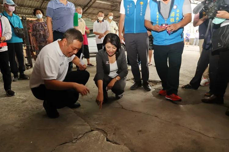 許淑華說，垃圾是南投最需解決的問題。縣府提供