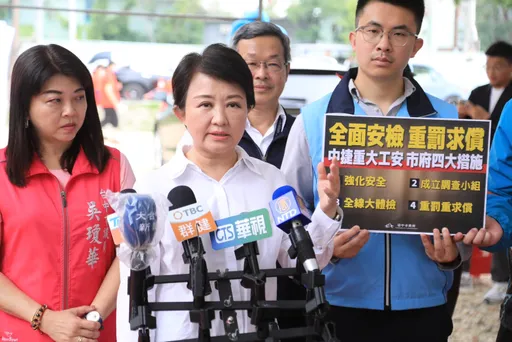 中捷撞吊臂釀1死10傷 盧秀燕認了系統及訓練不足!宣布啟動4大措施