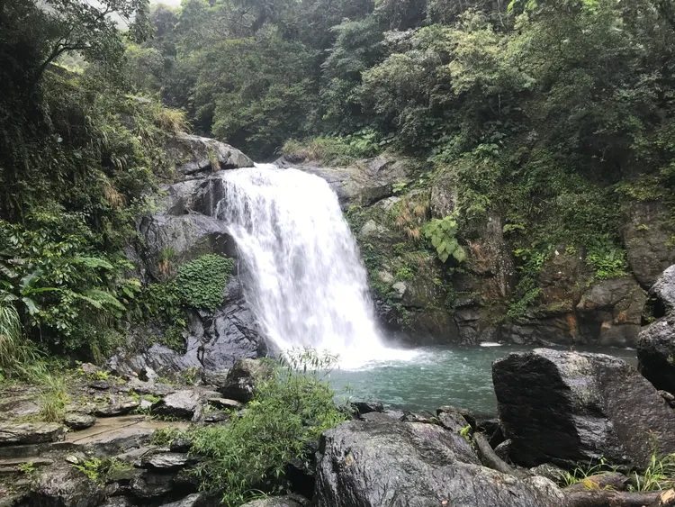 內洞國家森林遊樂區瀑布。林務局提供