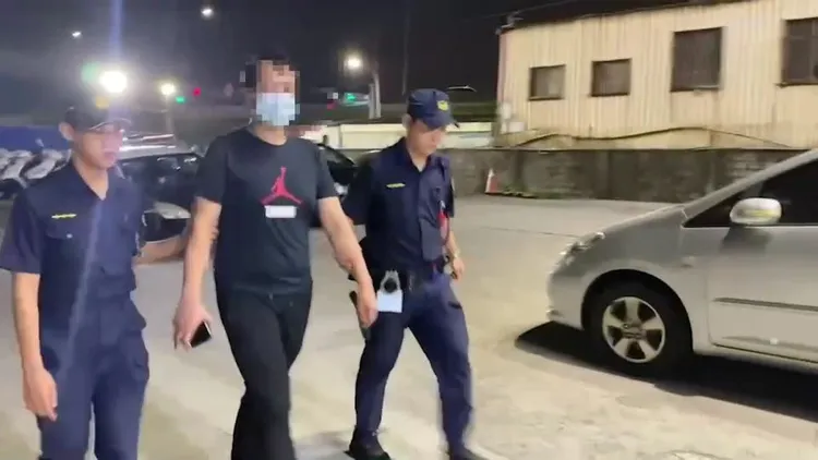 警方將林男移送。新莊警分局提供