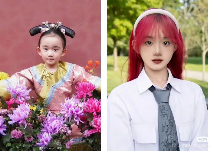 《甄嬛傳》的「朧月公主」劉心玉長大了。翻攝微博