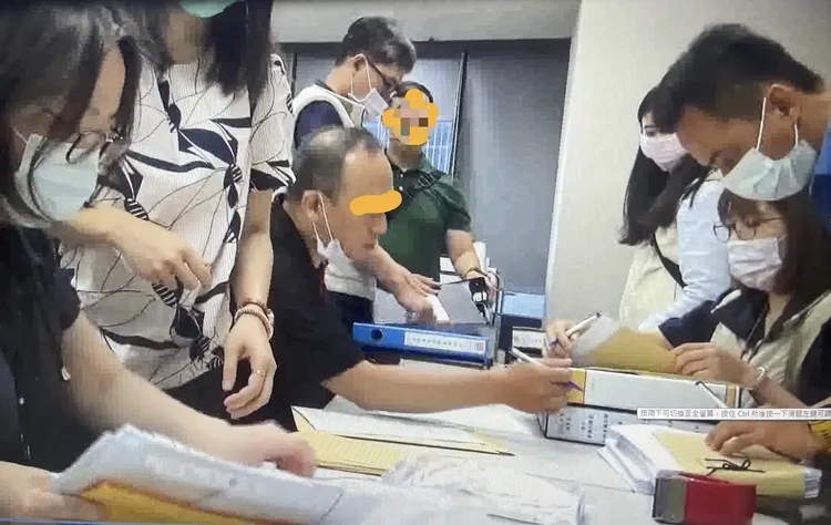 檢調約談力暘負責人及多名員工。讀者提供