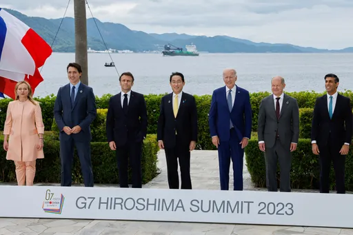 NHK:G7領袖宣言 將再確認台海和平穩定重要性