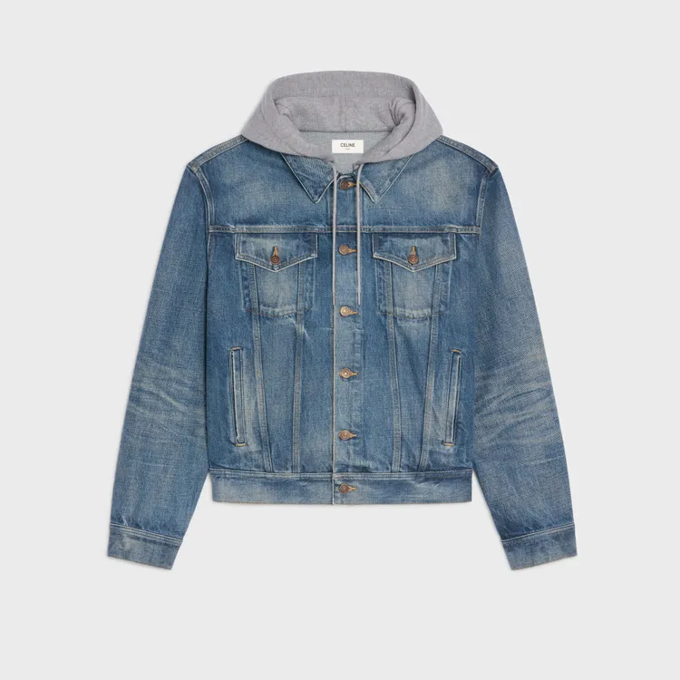 Union Wash洗水牛仔布連帽外套，5萬9000元。品牌提供