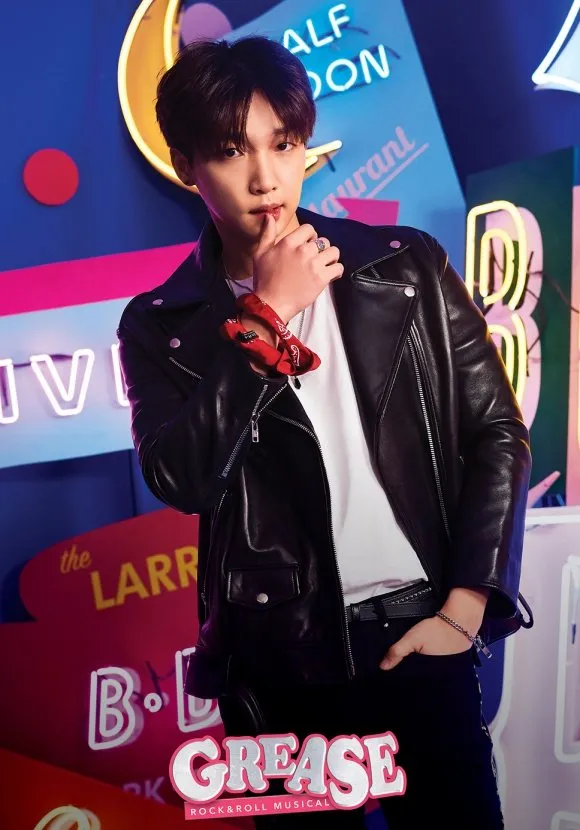 鄭世雲2019年在音樂劇《火爆浪子》飾演「丹尼」，想再挑戰演戲。翻攝naver