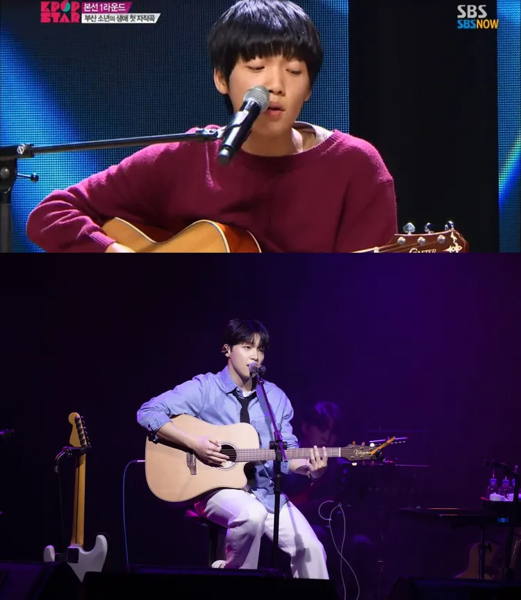 鄭世雲17歲時參加《K-POP 
Star 3》（上圖），首次登場演唱自創曲《媽媽請等一下》，這次演唱會重新詮釋該曲。翻攝SBS、資料照片