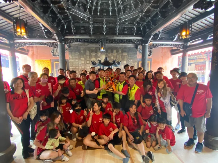 進香團紛紛回歸。廟方提供