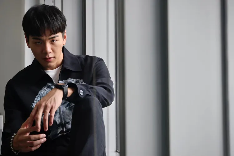 禾浩辰私下是籃球高手。林林攝