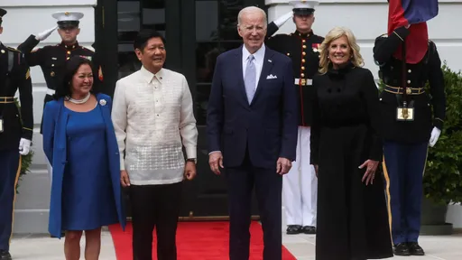 小馬可仕會拜登:與唯一條約夥伴美國強化關係