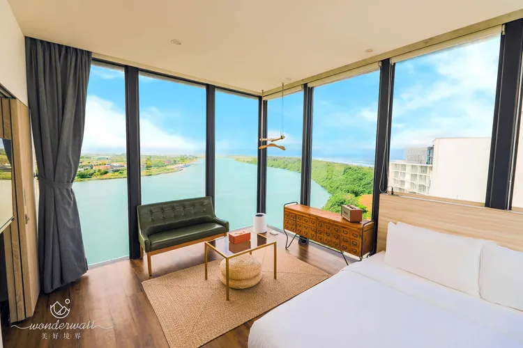 外頭就是冬山河。引自Wonderwall 美好境界粉絲團
