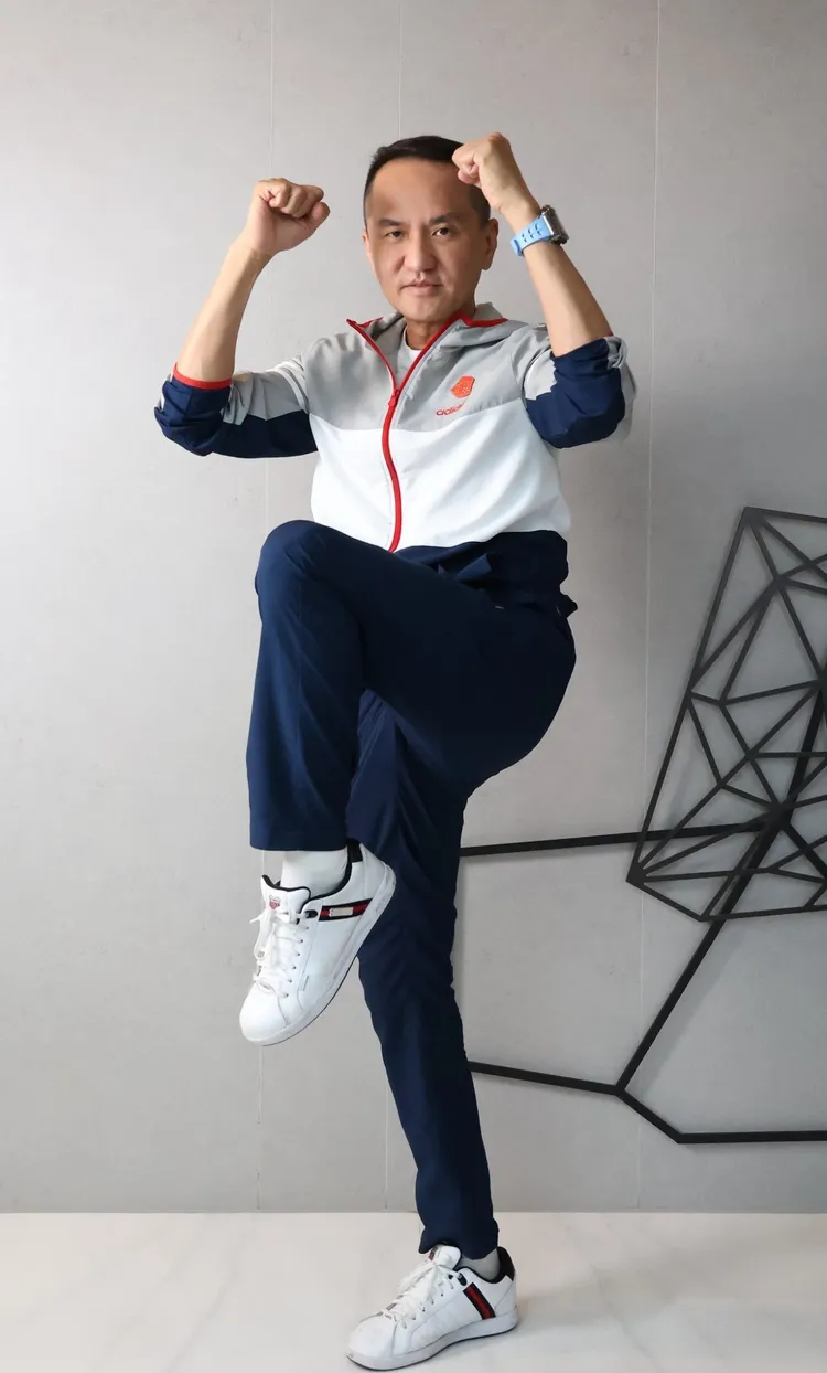 常如山熱愛泰拳以及各類運動。莊宗達攝