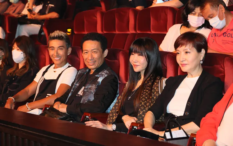 潘若迪、郭子乾、方芳芳、金瑞瑤等星友到場聆聽。鄭孟晃攝