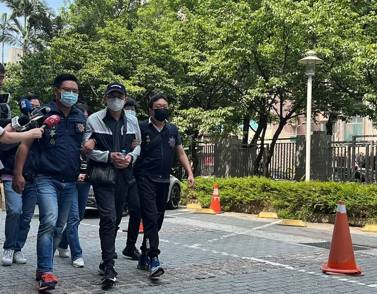 曾國緯遭警方移送法辦。翻攝畫面