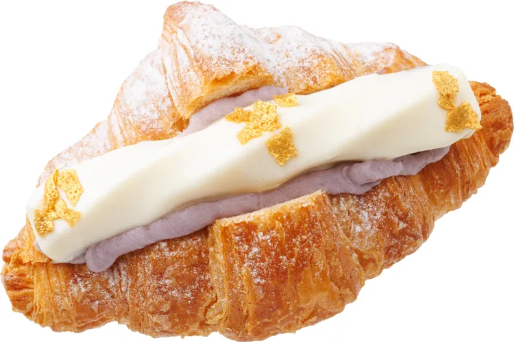 美顏奶酪布丁可頌。業者提供