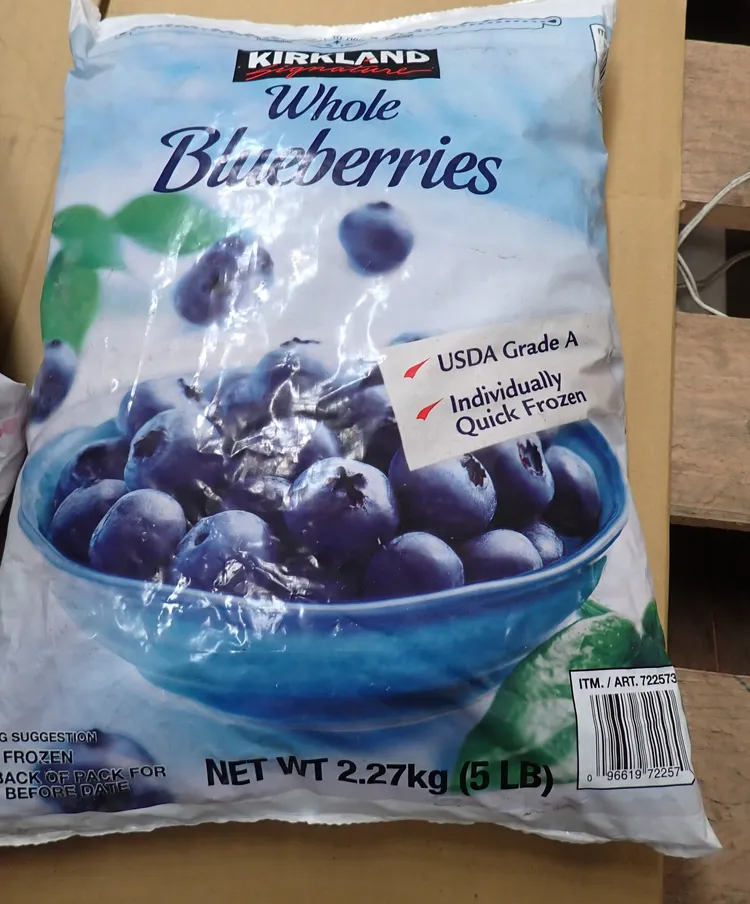 今天公布的科克蘭冷凍藍莓，就是5月1日媒體報導過的品項。食藥署提供