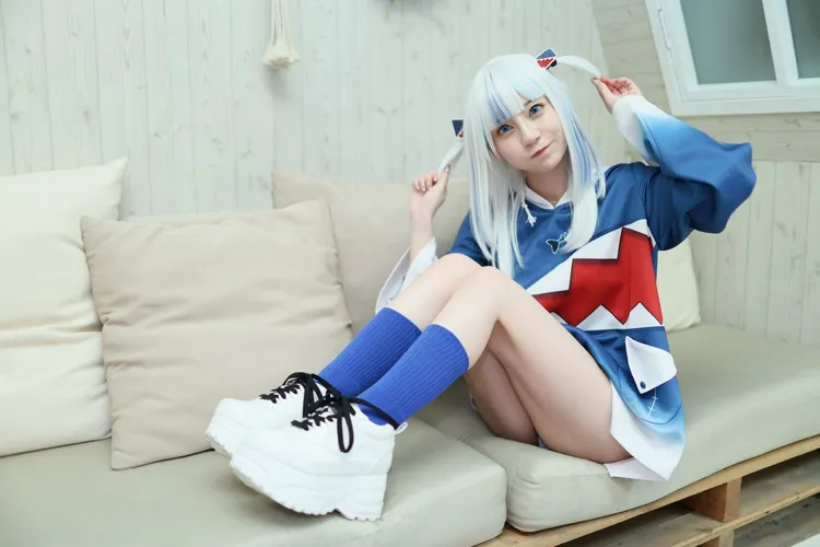 七澤米亞身材嬌小，是人氣很旺的小隻馬AV女優。鄭孟晃攝