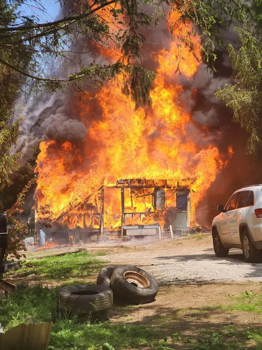 爸媽房裡睡　7歲男童縱火燒全家、遭拘留