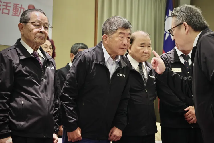 陳時中呼籲國人響應捐血或動。林林攝