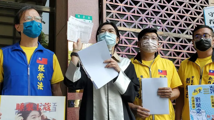新黨發言人、律師陳麗玲，日前具狀到北檢控告周玉蔻涉犯妨害名譽。資料照片