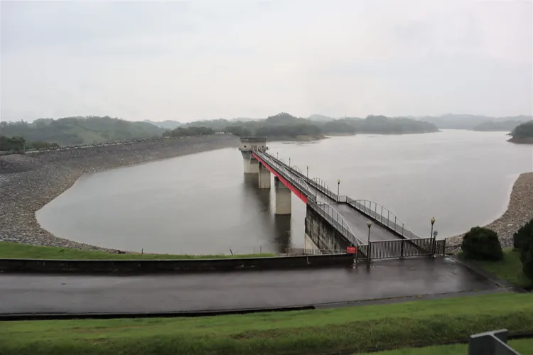 寶山水庫。新竹縣府提供