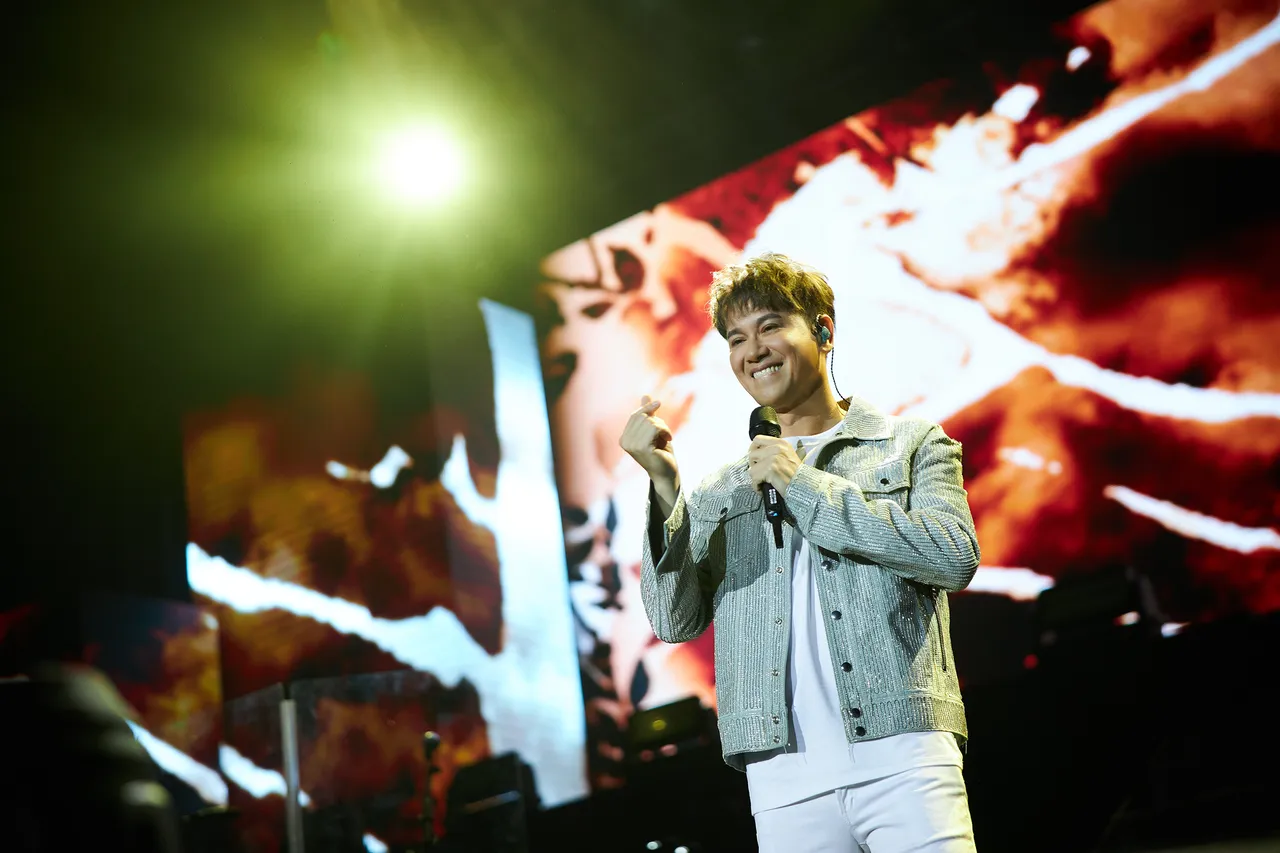 李聖傑大馬演唱會氣氛嗨到最高點。華納音樂提供