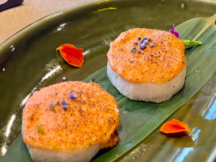 炙燒日本山藥。曾仲葳攝