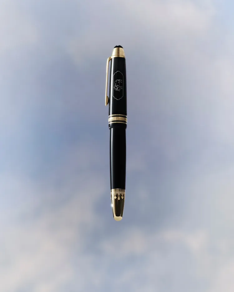大師傑作系列「環遊世界80天」高級樹脂款鋼筆，3萬2400元。品牌提供