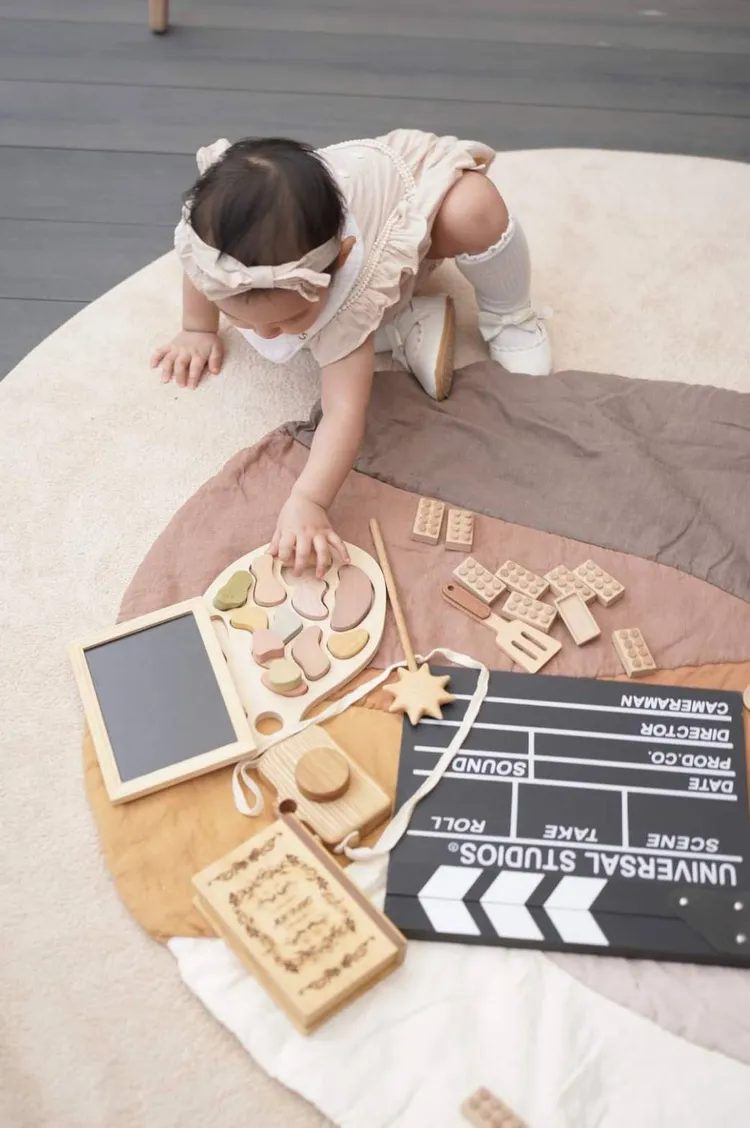 第三次瞄準調色盤。翻攝黃子佼臉書