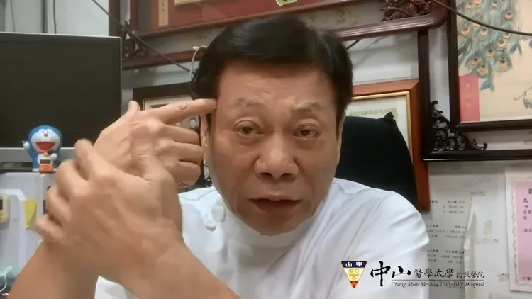 高大成說，自轟通常是朝太陽穴的部位開槍。高大成提供